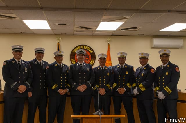 9/15/26 Montclair Fire Department Promotion Ceremony